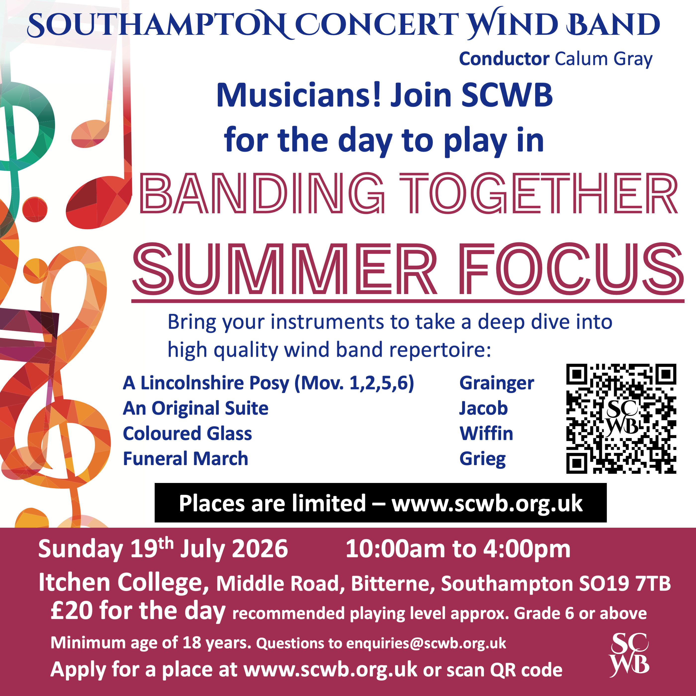Summer Focus 2026 Poster